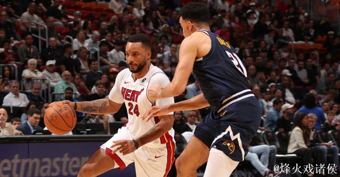 约基奇伤退鲍威尔25+4 热火大胜掘金 约基奇伤退鲍威尔25+4 热火大胜掘金